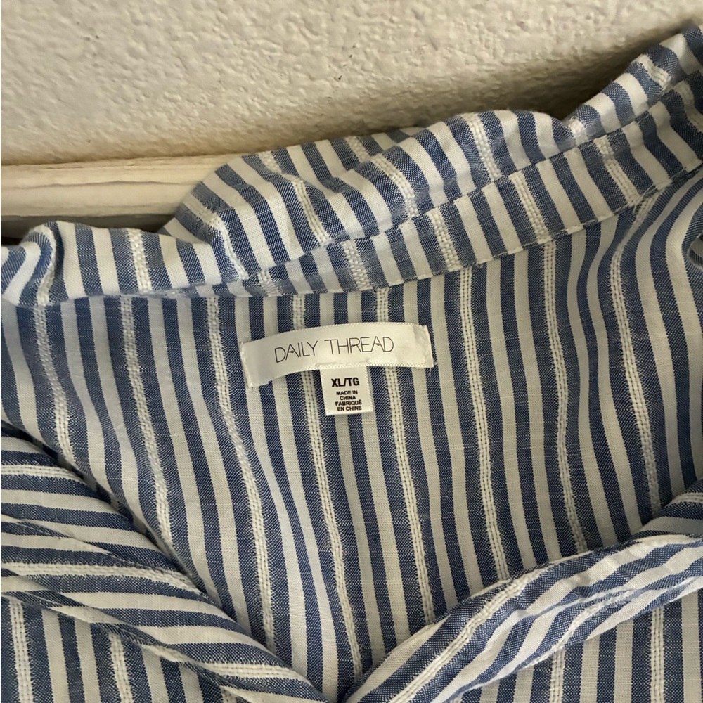 Daily Thread striped blouse - Picture 7 of 8